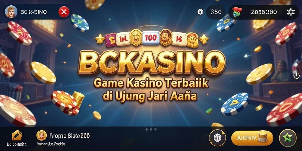 Tampilan gameplay BCKASINO yang menarik dan menegangkan.