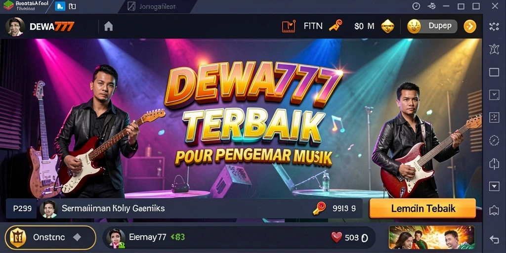 Tampilan gameplay yang menarik dan penuh warna dari DEWA777.