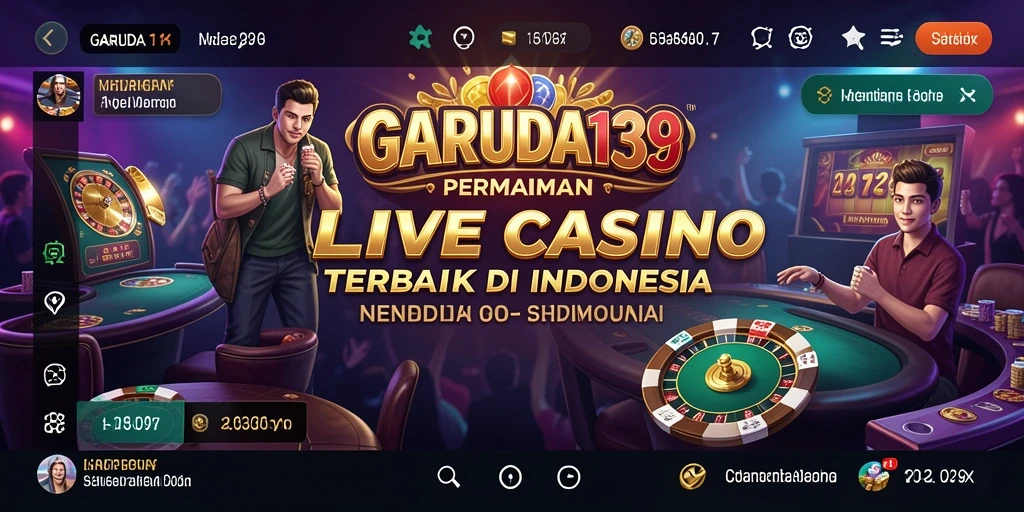 Gameplay menarik GARUDA138 dengan dealer langsung yang profesional dan interaktif.