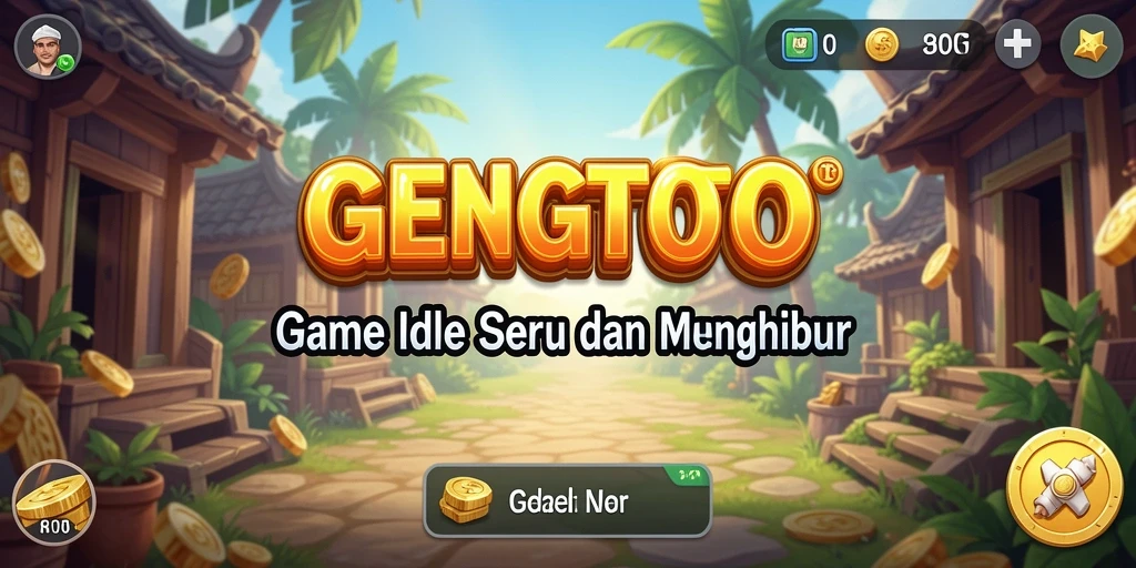 Tampilan gameplay seru GENGTOTO dalam suasana santai.