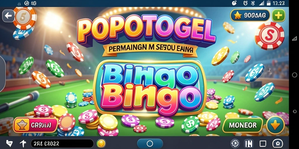 Tampilan menarik saat bermain Bingo di POPOTOGEL.