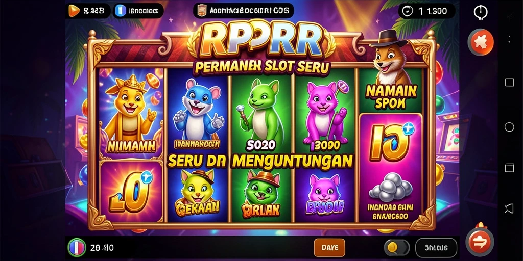 Tampilan gameplay RPRR yang menarik dan interaktif di layar.