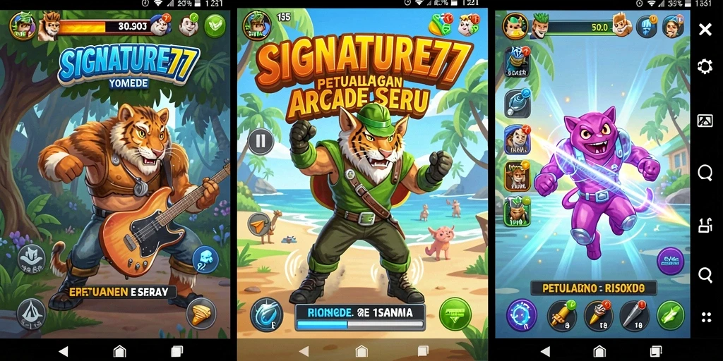 Tampilan menarik gameplay SIGNATURE77 yang seru dan penuh tantangan.