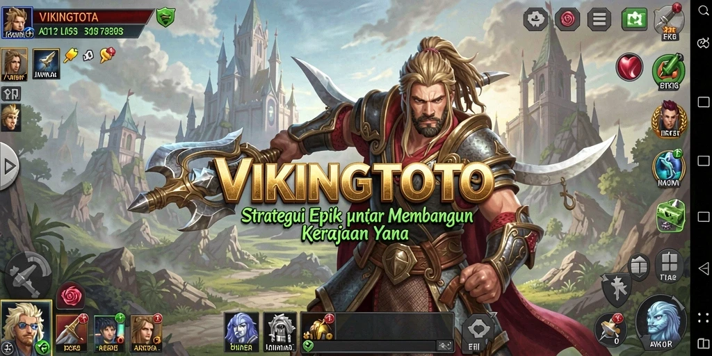 Tampilan permainan VIKINGTOTO yang penuh strategi dan aksi.